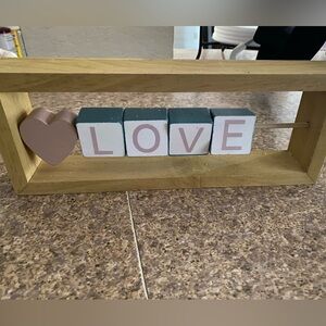 Decorative LOVE Block Set